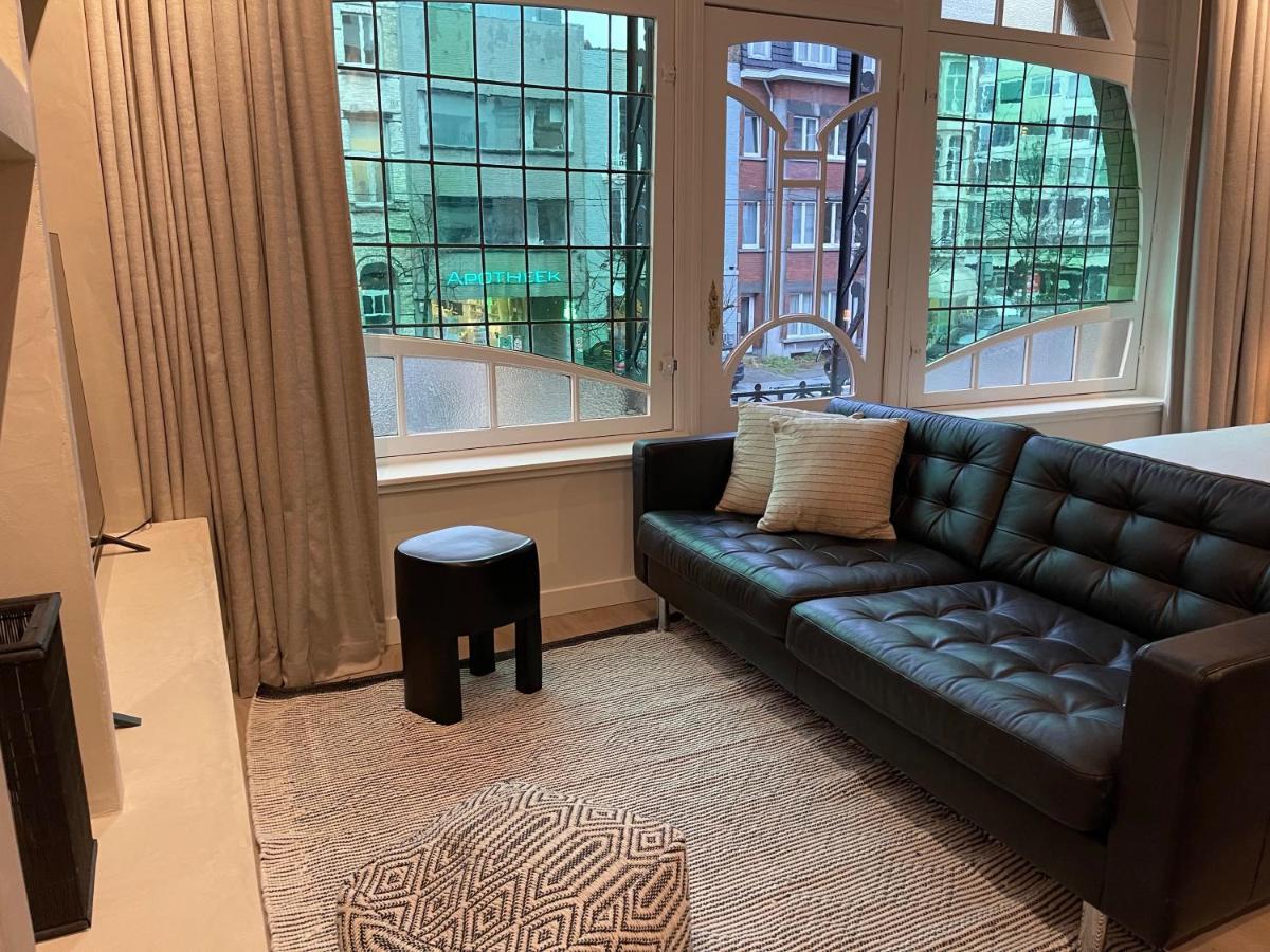 3 Bedroom Art-Nouveau Apartment With Free Parking Ghent Exterior photo